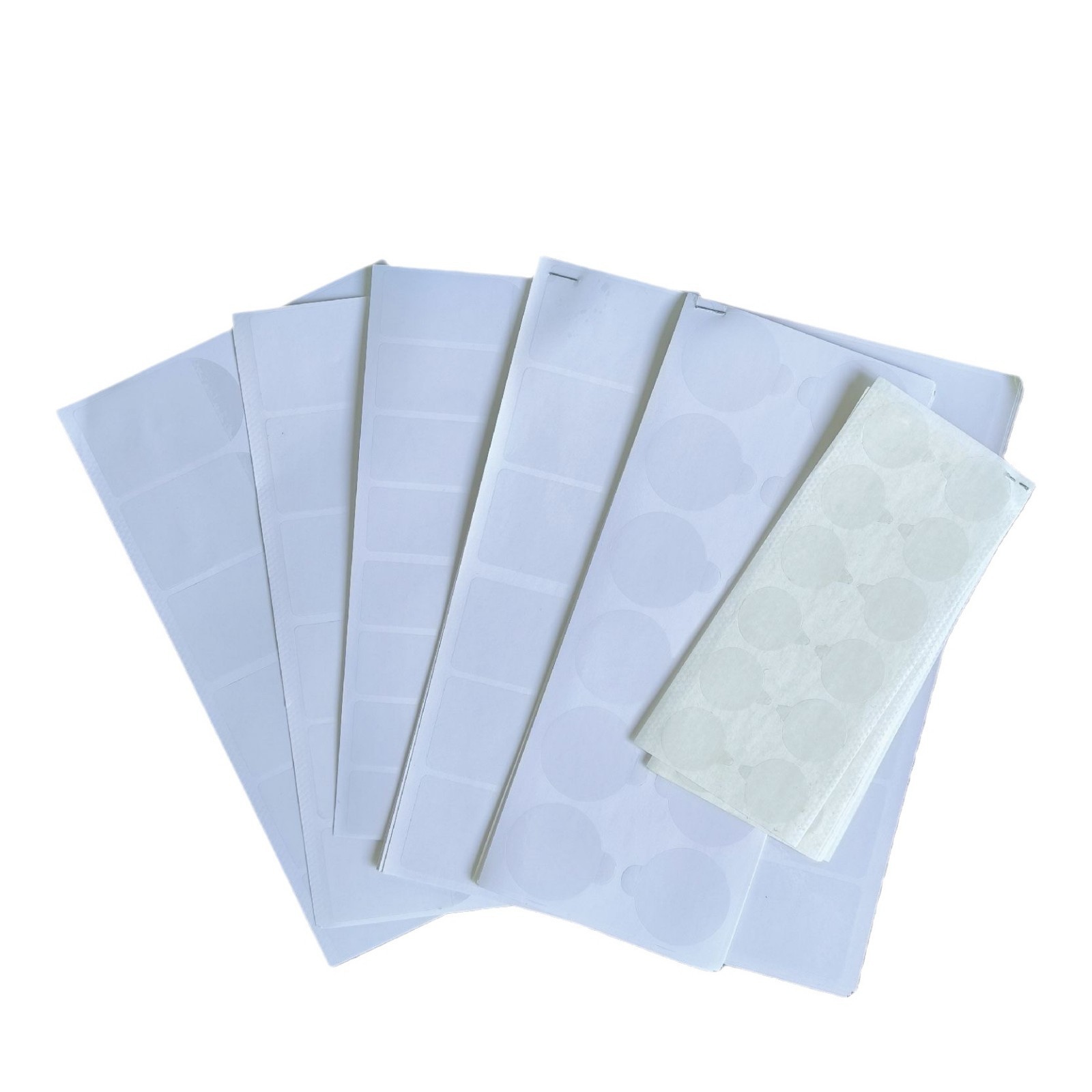 투명 OPEN 봉인 스티커 인쇄 꼬리 간격 접착제 없음 찢어지기 쉬운 색상 상자 밀크티 투명 봉인 스티커 사용자 정의