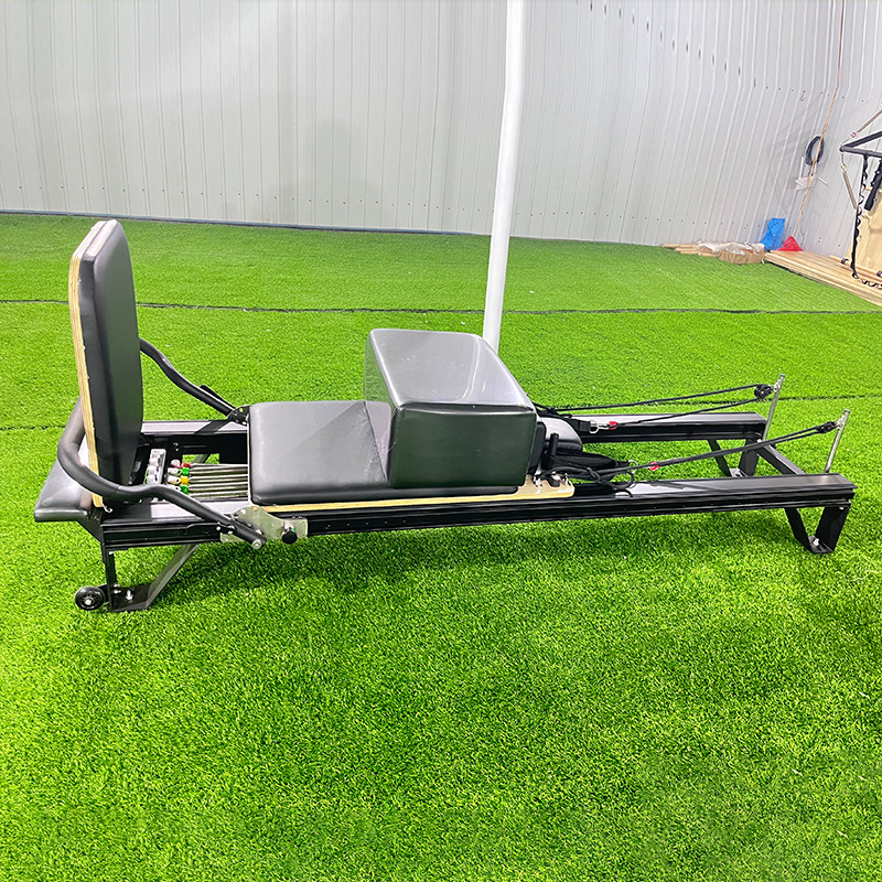 Cama de Pilates para Ejercicios de Core, Fabricada en Aleación de Aluminio, Cama para Estudio de Yoga, Equipo de Ejercicio para Interiores