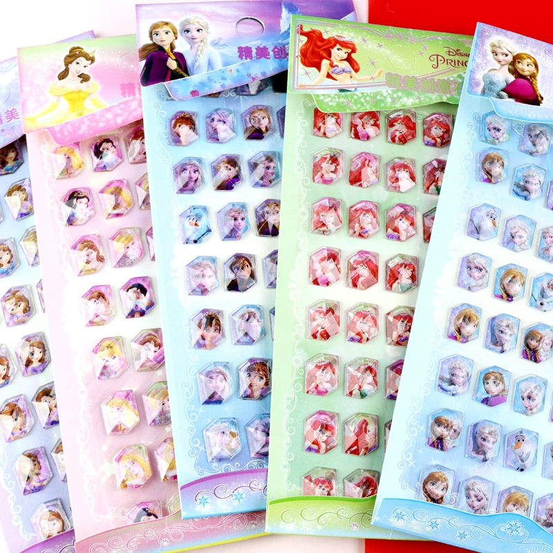 Новые подлинные Мультяшные алмазные наклейки вставьте Детские Хрустальные акриловые автомобильные наклейки творческие большие каменные наклейки