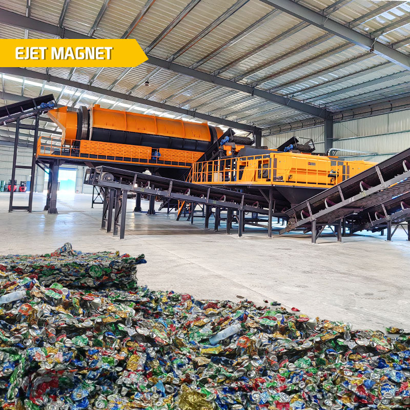 废钢金属物料分选 回收铜铝等各类有色金属的分选机 涡电流分选机