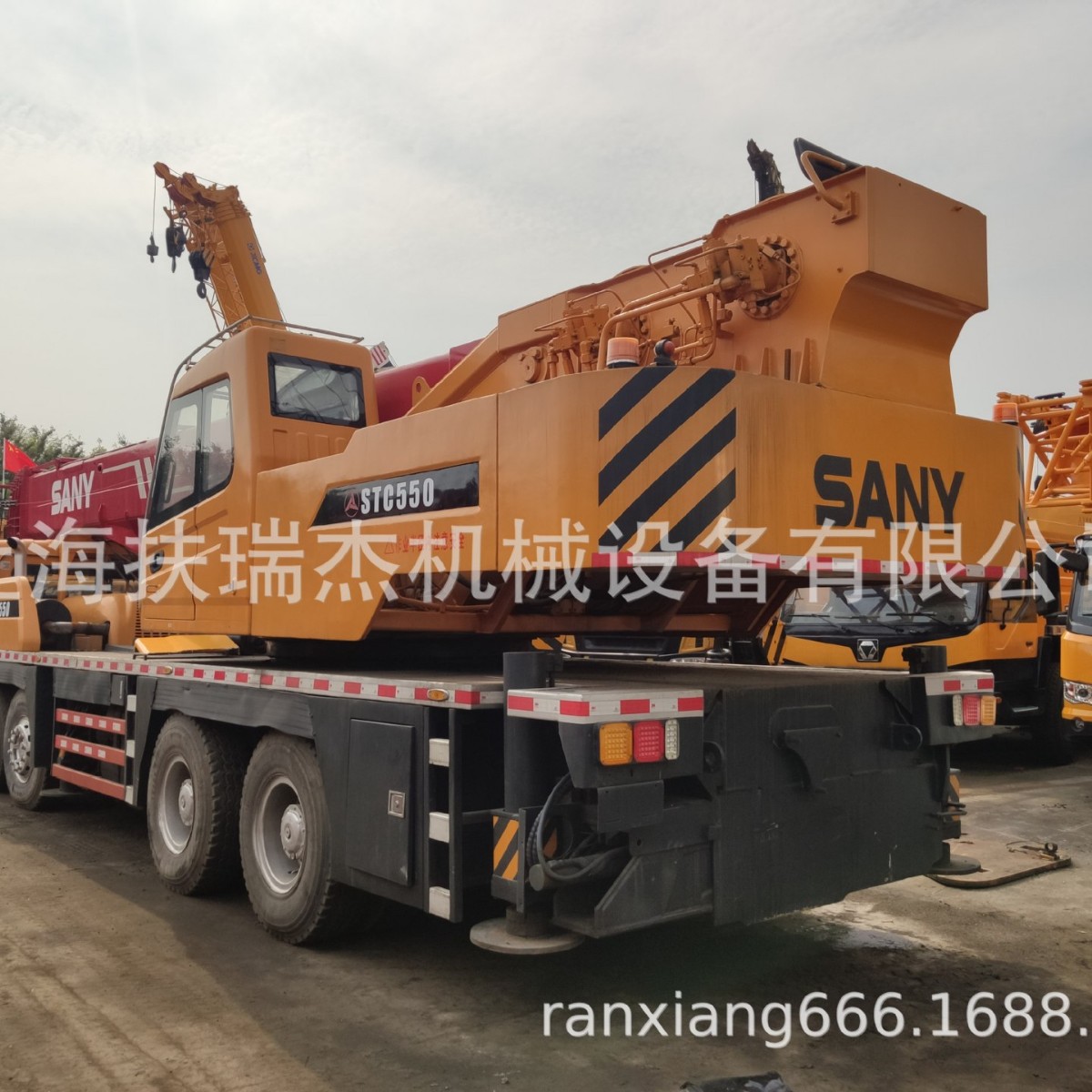 三一50吨55吨二手吊车 SANY QY50C STC550 吊机起重机汽车吊