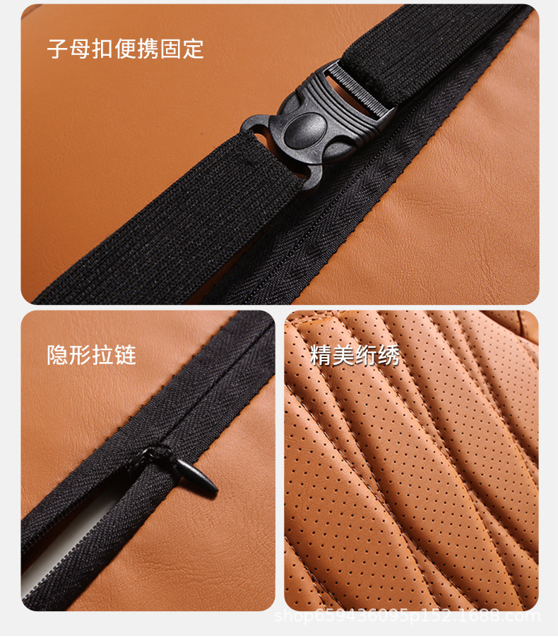Car Lumbar Support Cushion for Driving, Car Seat Backrest Lumbar Pillow, Driving Lumbar Cushion, Long-Sitting Backrest Cushion