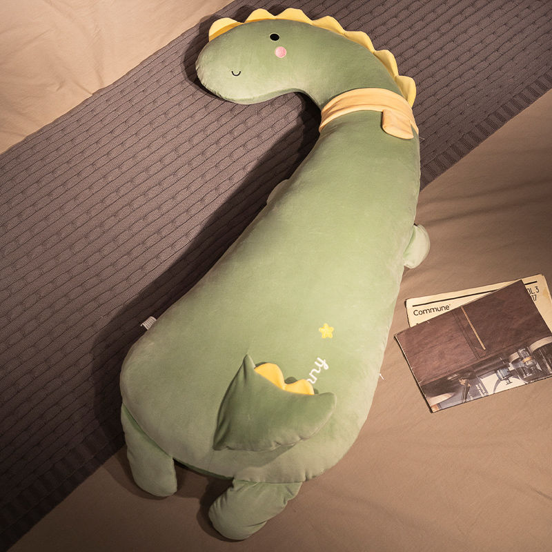 다이노소어 그린 [피부 친화적인 신축성과 매우 부드러운 플러시 소재]