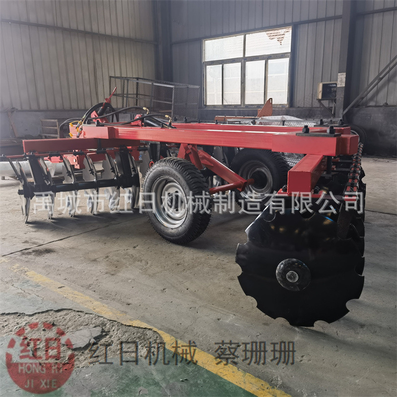 德州圆盘耙厂家供应32片拖拉式的偏置重型圆盘耙1BZ 3.4圆盘耙