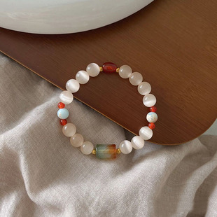 [Drunk Flower Order] Original new Chinese style gentle design simple high-end all-match bracelet bracelet girlish fresh temperament