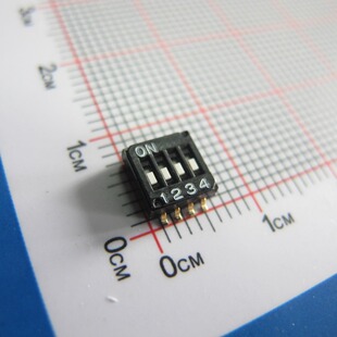 YED-SW04E Low Dial Patch Dial Switch, 4-digit DIP SWITCH,pitch 1.27mm