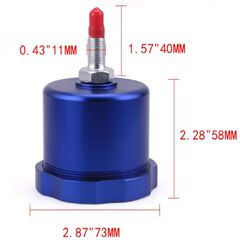 Car modification handbrake oil pot, hydraulic racing car drift brake, brake oil storage pot, aluminum alloy assisted oil pot