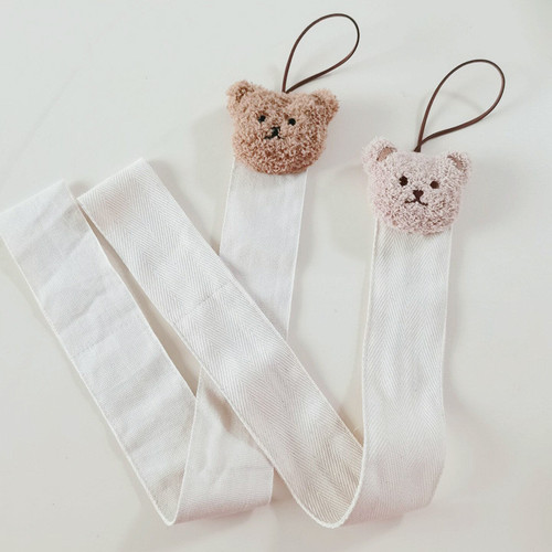 INS Nordic style new product cartoon bear children's hairpin storage belt hook wall decoration wall hanging