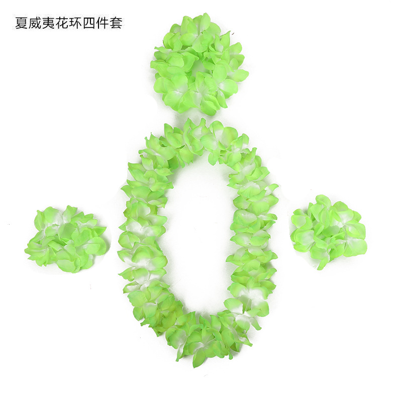 Fábrica al por mayor de hierba hawaiana falda cintura elástica niños adultos rendimiento vestir falda de hierba guirnalda sujetador