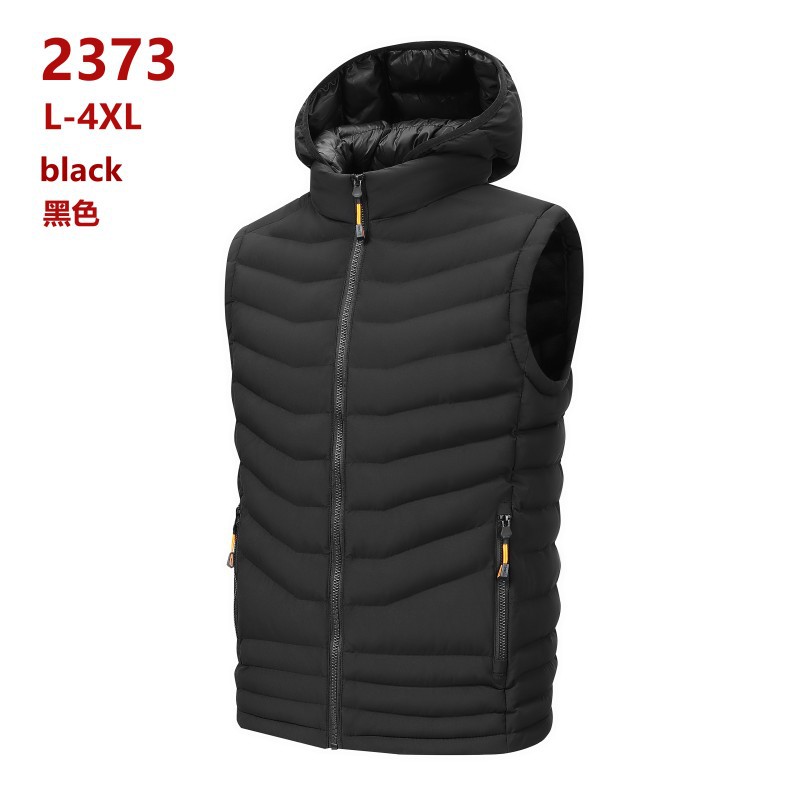 Costilas transfronterizas chaleco de algodón hombre otoño invierno chaqueta cálida de terciopelo sin mangas palpitación de algodón clip comercio exterior al por mayor