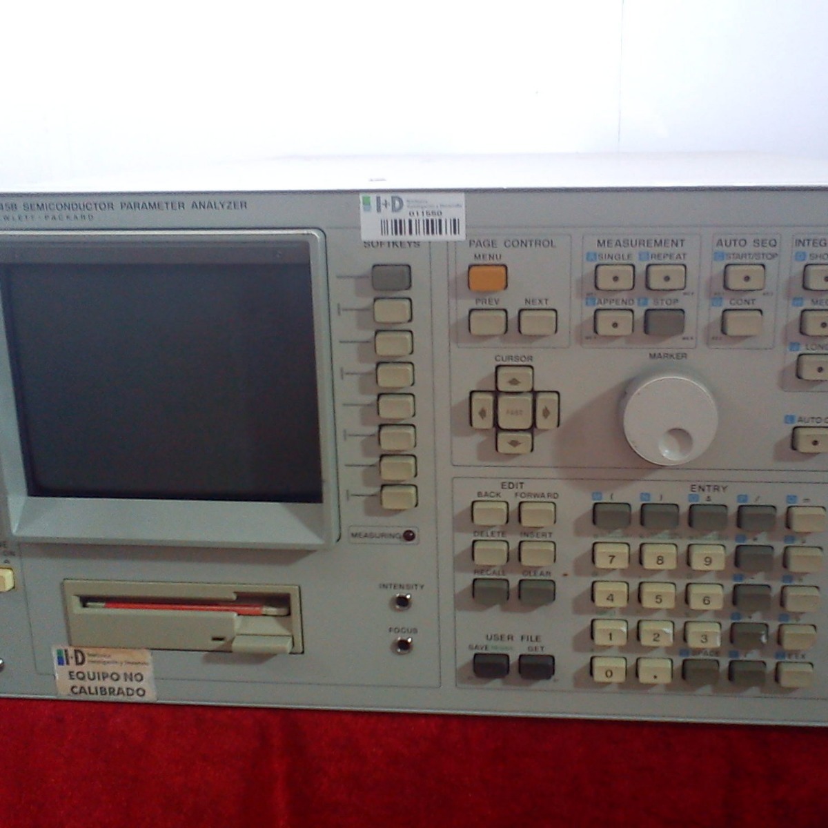 收 购　AGILENT4155B半导体测试仪