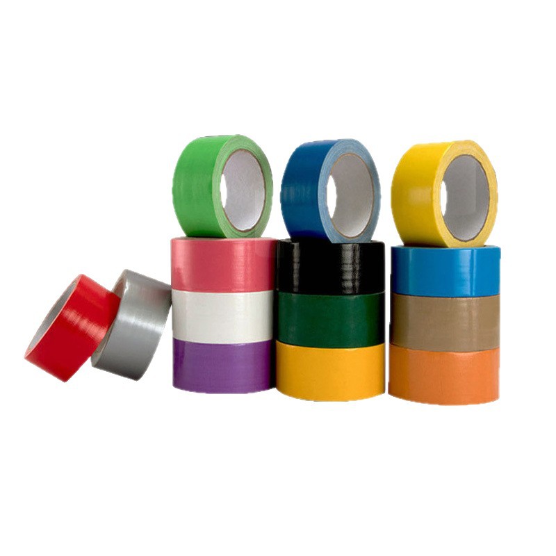 Cinta de tela de una sola cara al por mayor, cinta de tela para cubrir el suelo, cinta de costura, cinta de tela de colores