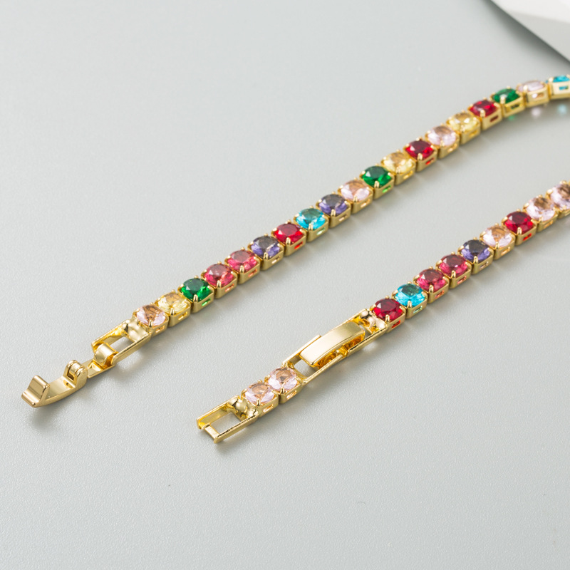 Fashion Square Titanium Steel Bracelets Inlay Rhinestones Stainless Steel Bracelets