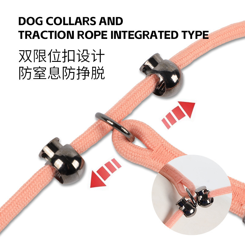 赛级P绳P链狗狗牵引绳训犬狗绳大中小型犬通用外出遛狗子防打结|undefined