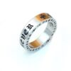 Retro fashionable ring stainless steel suitable for men and women, wholesale