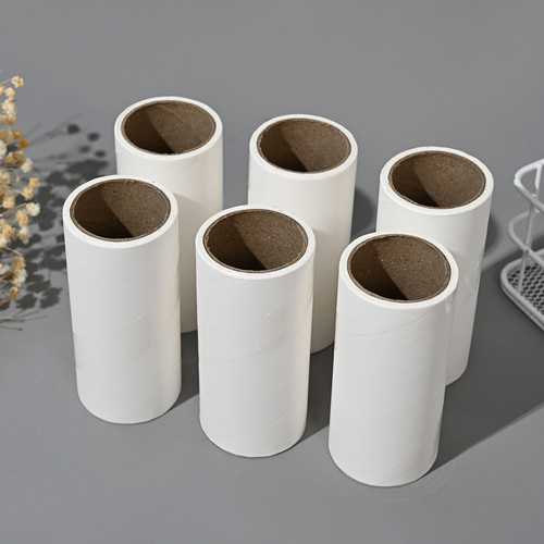 10cm Reusable Sticky Roll Pet Hair Remover Clothes Dust Collector Sticky Dust Roller