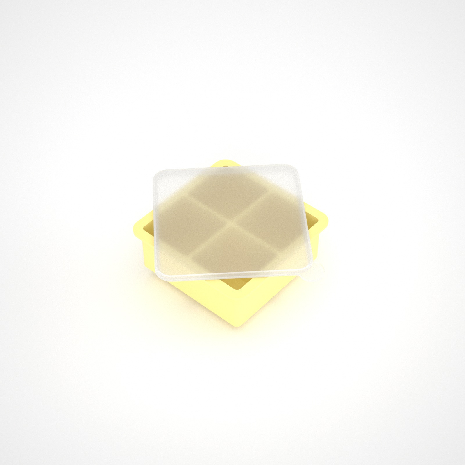 Yellow platinum organic silicone mold, increased thickness