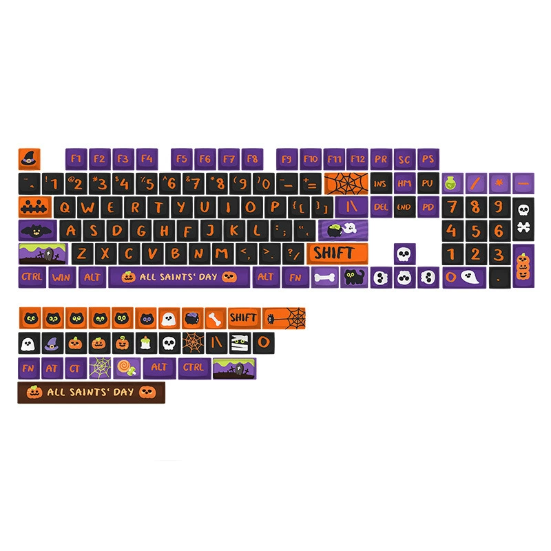 B Factory Индивидуальная Т95 Высокий контент PBT Оригинальные/MOA Высокие клавиши Caps Карикатурные Аниме Клавиши Caps