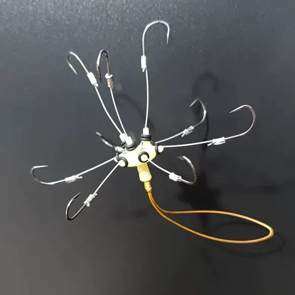 New Model of the Fourth and Fifth Generation Integrated Hard Bait with a Slightly Modified Fly Hook, Universal Type for Stream Fishing, Explosive Floating Fishing, and Specialized Flip Board Block