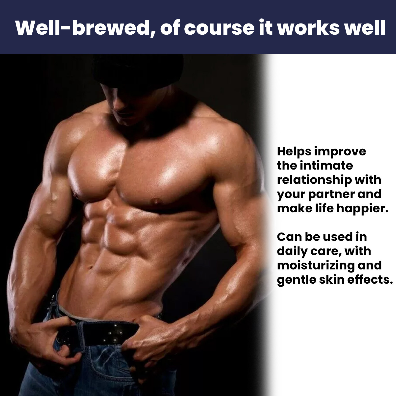 Ätherisches Öl für die Körperpflege für Männer mit feuchtigkeitsspendender und langanhaltender Massage_voghion.com