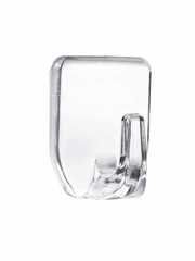 A5L Home Transparent Hook Set Kitchen Wall Load-Bearing Invisible Wall Mount Adhesive Hook Bathroom Door Behind Storage Clothes Hook