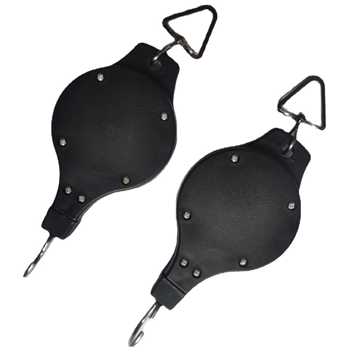 One-piece Dropshipping Hot-selling Flower Basket Hook Balcony Liftable Telescopic Creative Garden Hanging Blue