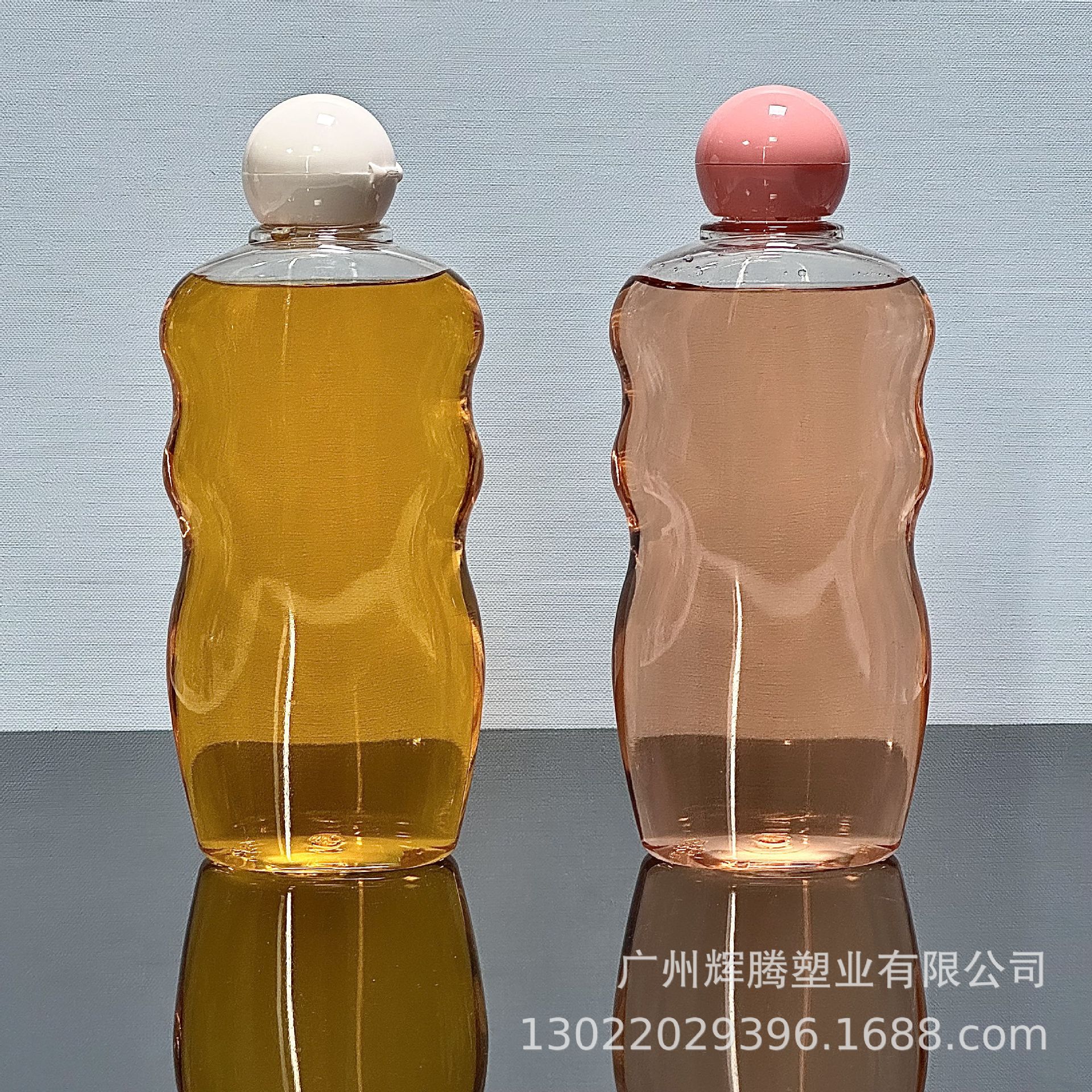 异形扁瓶 300ml乳液瓶 BB挤压瓶 翻盖瓶 儿童护肤乳瓶FET塑料空瓶