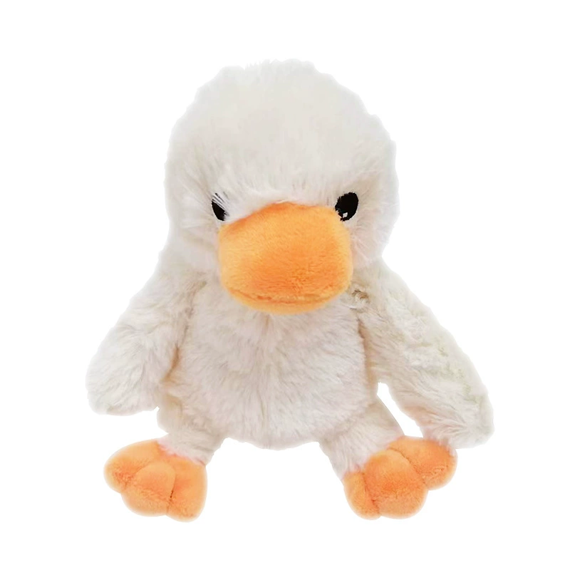 Трансграничная игрушка для домашних животных Amazon плюшевая игрушка для укуса звук белая утка игрушка для собак Спящая кукла прямые продажи с фабрики