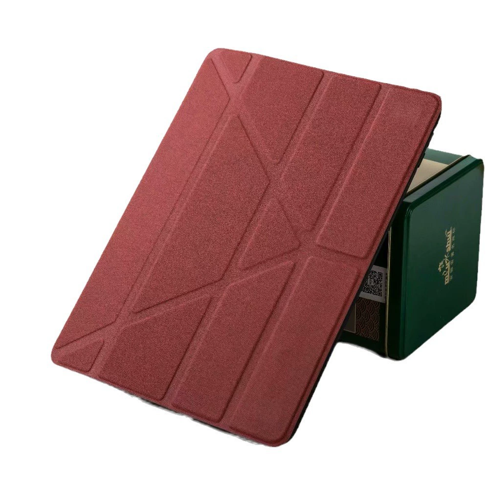 IPad10.210.5 Transformer Pen Slot Protector Air5pro11pro13Y Складной кожаный чехол магнитное присасывание