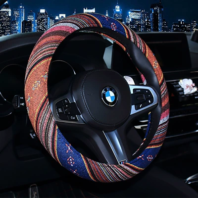 Steering wheel cover seasons universal car handle cover - section-c-38cm