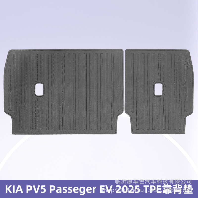 Aplicable a KIA PV5 Passeger EV 2025 TPE Foot Pad 3D All Weather Backpack Pad