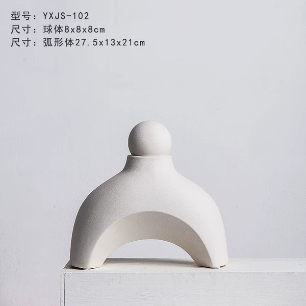 Worker vase decoration-102