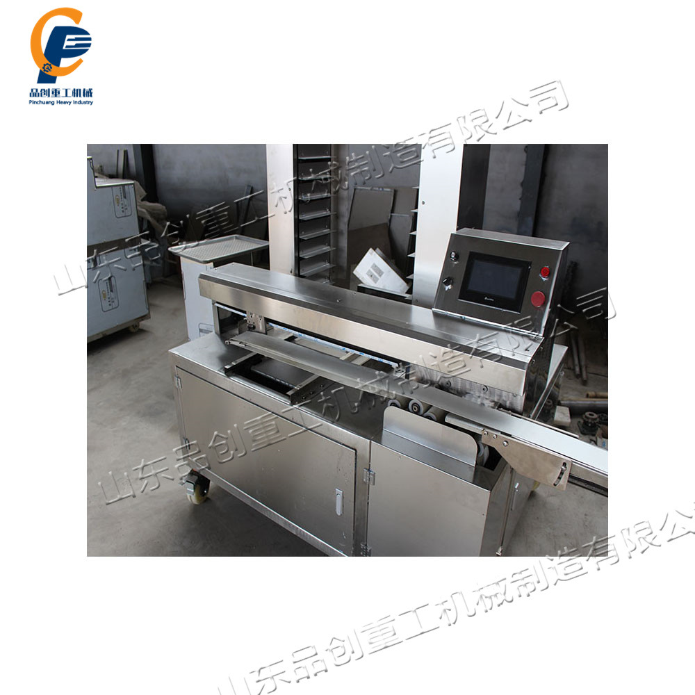 js-6全自动摆盘机 年货食品糕点面点装盘机 核桃酥麻糬饼排盘机