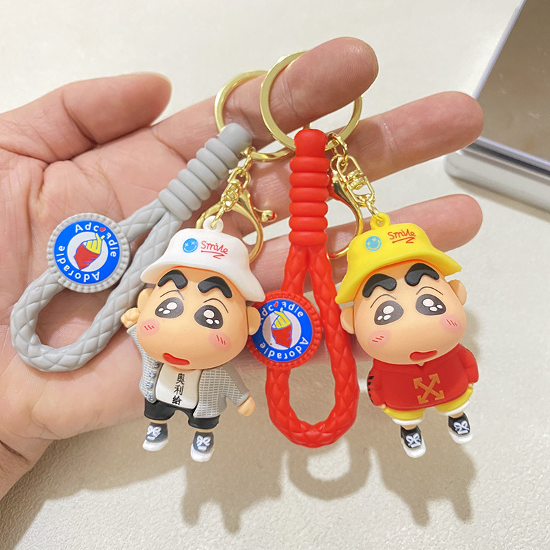 Sports crayon small new pendant cartoon silicone key chain wholesale creative car crayon small new key chain wholesale Sports crayon small new pendant cartoon silicone key chain wholesale creative car crayon small new key chain wholesale