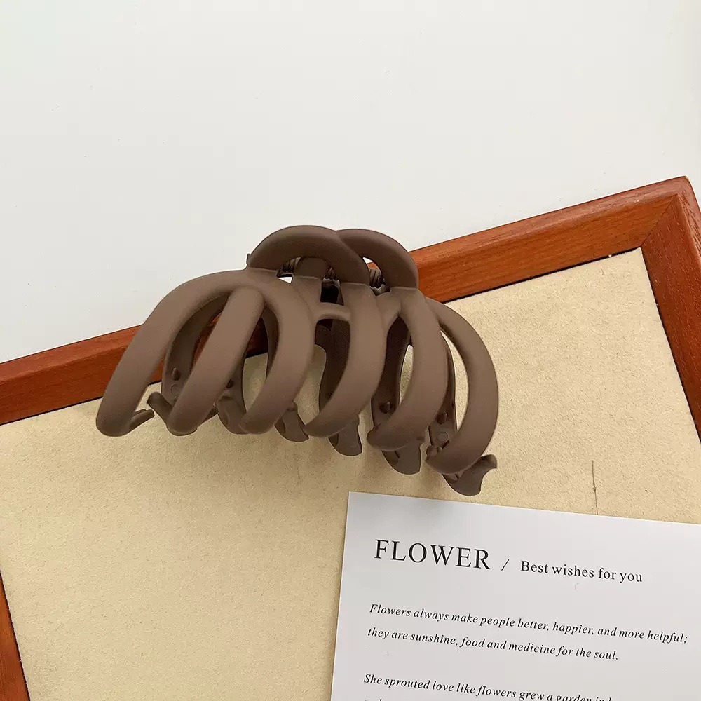 Pinza tipo tiburón extra grande de 13 cm, elegante y resistente