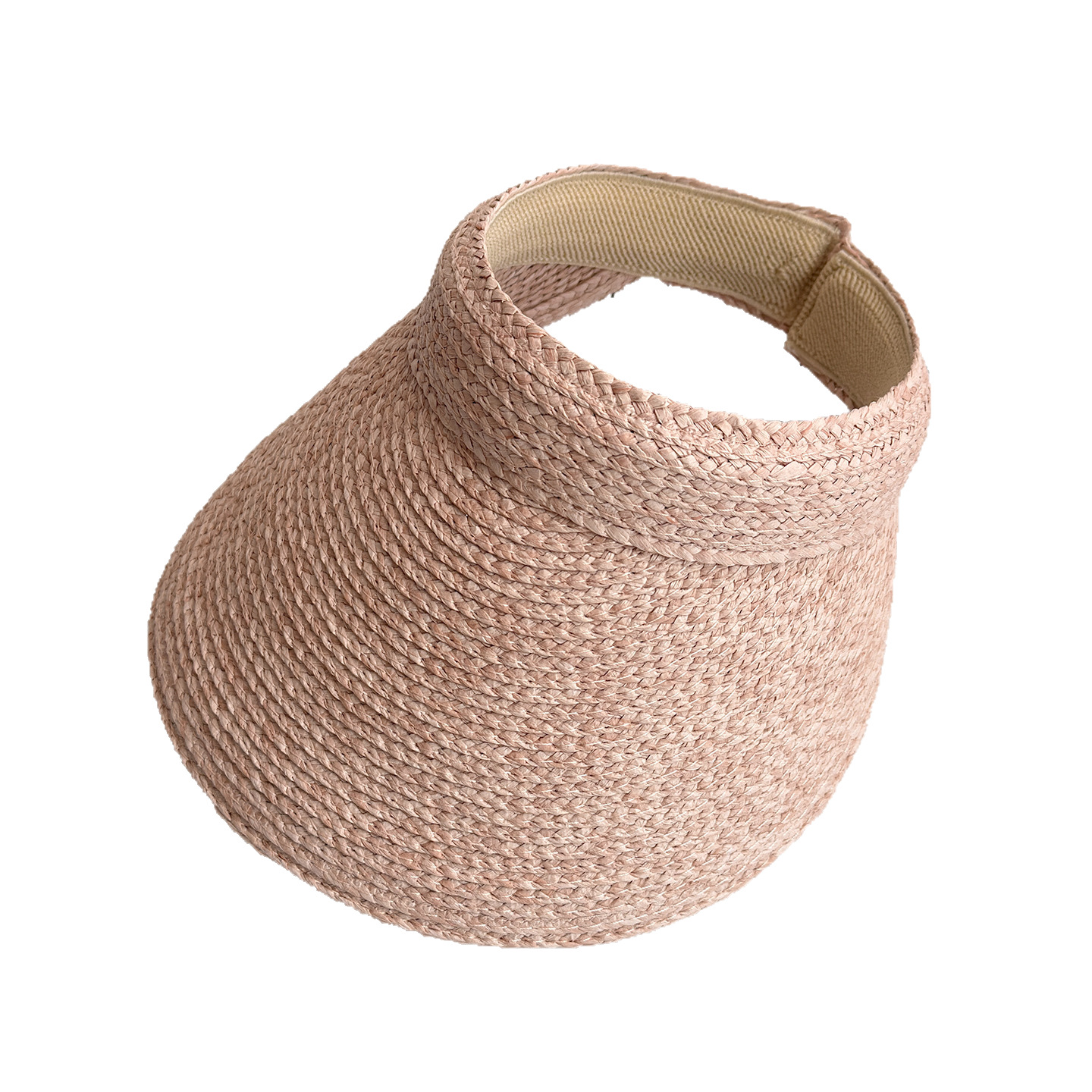 Dames zomerzonneklephoed, casual, stijlvol, geschikt voor buitenactiviteiten en reizen. Veelzijdige strohoed._voghion.com