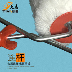 9-inch color strip roller brush with long hair paint waterproof paint roller brush paint accessories tool