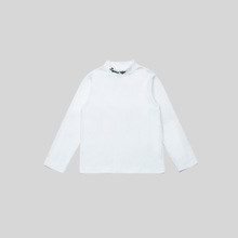 童装高领加绒打底衫男女童纯白德绒长袖T恤中大童秋衣内搭绒衫潮