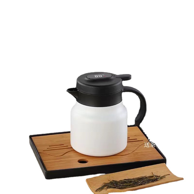 Tetera de acero inoxidable 316 - Gran capacidad, para té y estofados, diseño antiguo con aislamiento