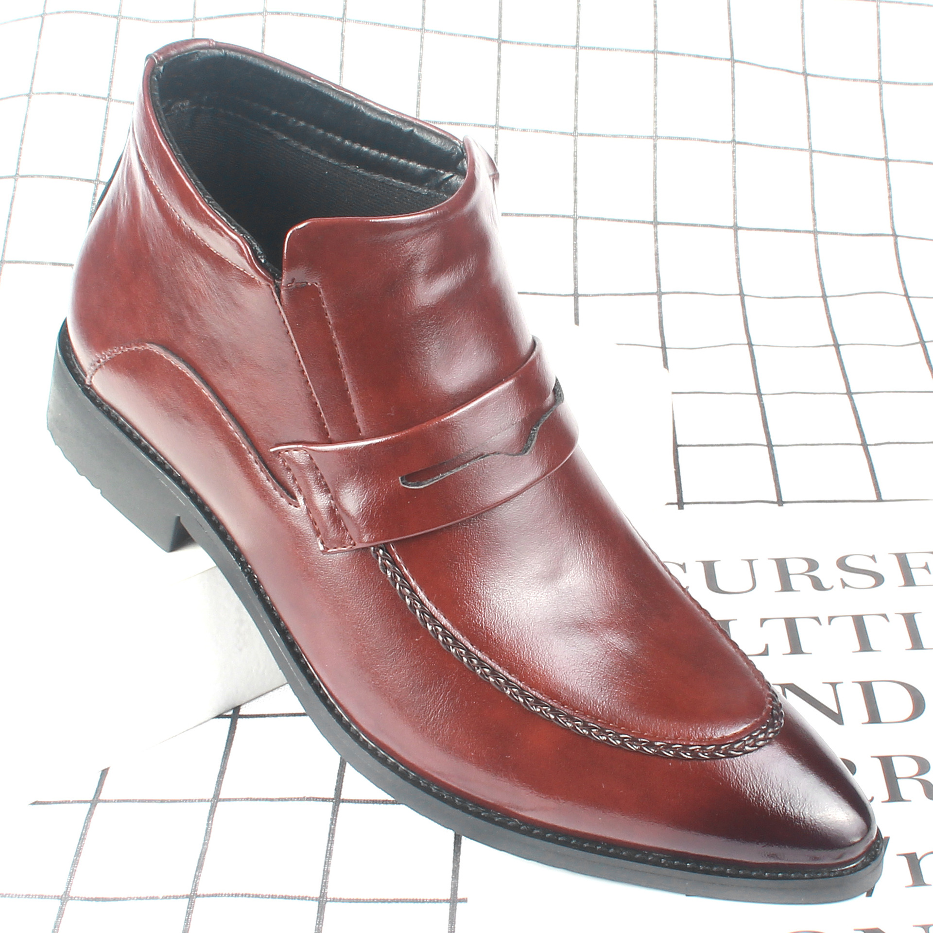 2022ƤЬ���¿�������װ�����ļ�͸����ʿӢ�׺����ͷƤЬ100