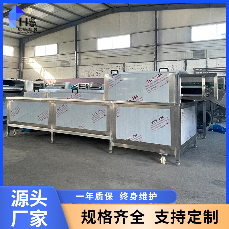línea de esterilización de embalaje suave de brotes de bambú y jalea de verduras encapsuladas, equipo de esterilización de verduras prefabricadas, pasteurizador automático, agua de flujo