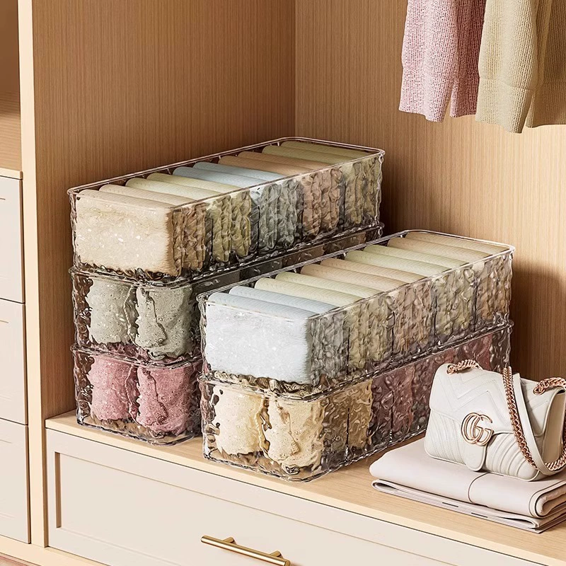 Socks, storage box, underwear, capacious storage system