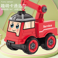 Factory Wholesale Child Assembly Disassembly Toy Car Slider Excavator Boy DIY Disassembly Hand Assembly Toy Gift