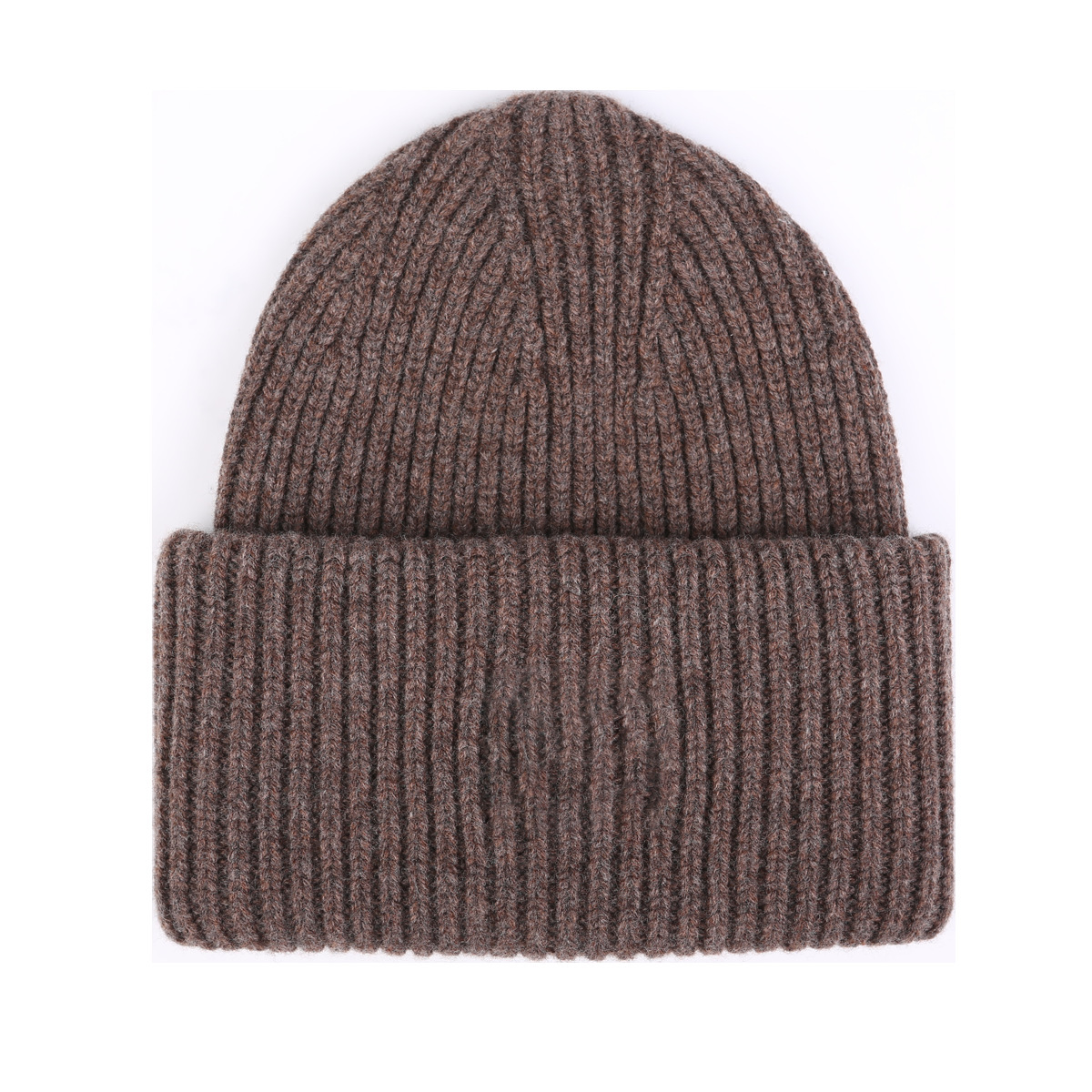 【スポット】新商品100% メリノウール保温ニット帽秋冬人気オーダーメードLogoフリップコールドキャップ