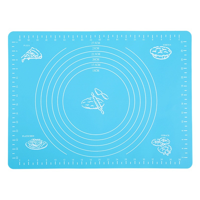 40*30cm silicone pad kneading pad high temperature resistant non-slip baking rolling surface and pad non-slip non-stick chopping board