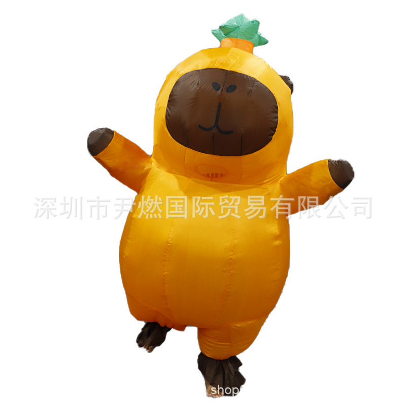 子供の日カピバラインフレータブル服人形親子屋外小道具大人のパフォーマンスインフレータブル服卸売|undefined