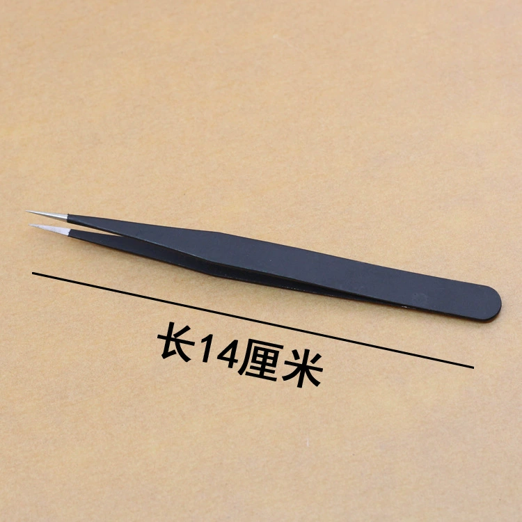 Anti-static tweezers, DIY, increased thickness