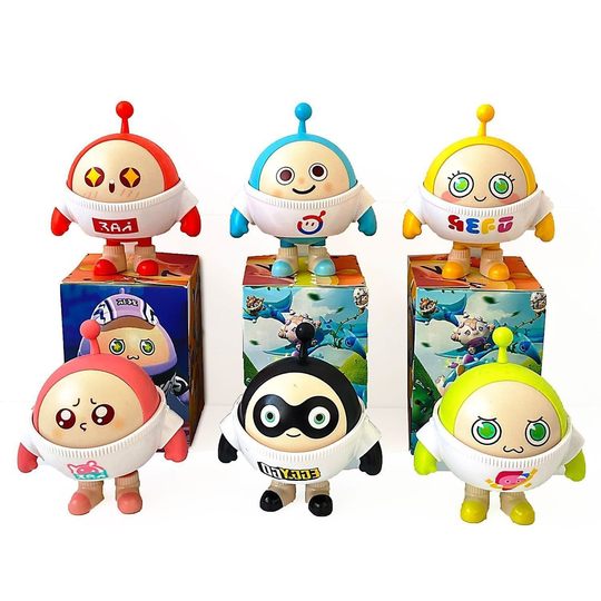 Egg Baby Party Blind Box Skin New Hand-held Game Peripheral Doll Doll Model Ornaments Children's Birthday Gift