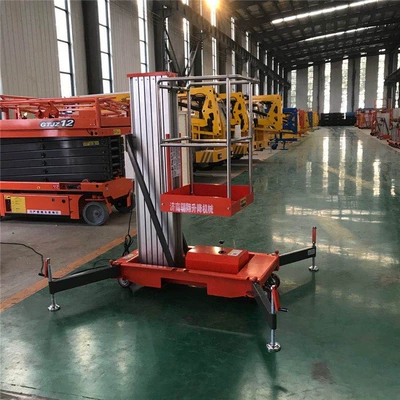Aluminum Alloy Lift Platform 14m Mobile Single/Double Column Aluminum Alloy Aerial Work Vehicle Cross-Border Export Supply (Avtomobil fırlanan platformaları) - 4m-payment-in-advance-for-adjustable-platform
