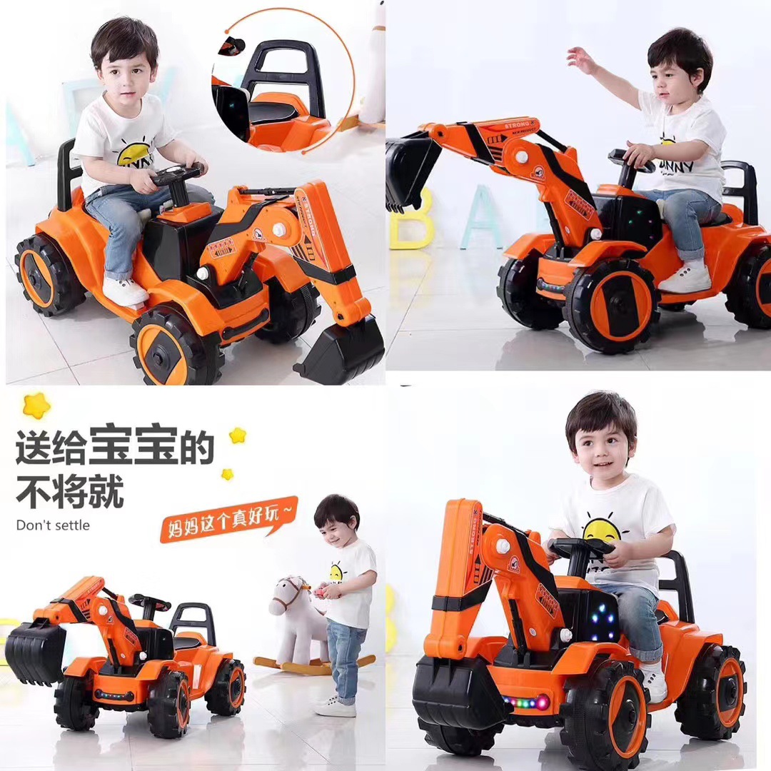 Electric lightweight music excavator with light